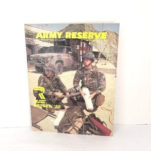 Army Reserve The Second Issue of 1988 Magazine